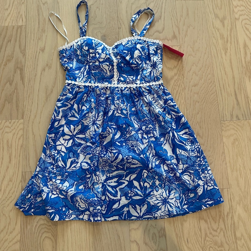 NWT Lilly Pulitzer haylan cotton dress